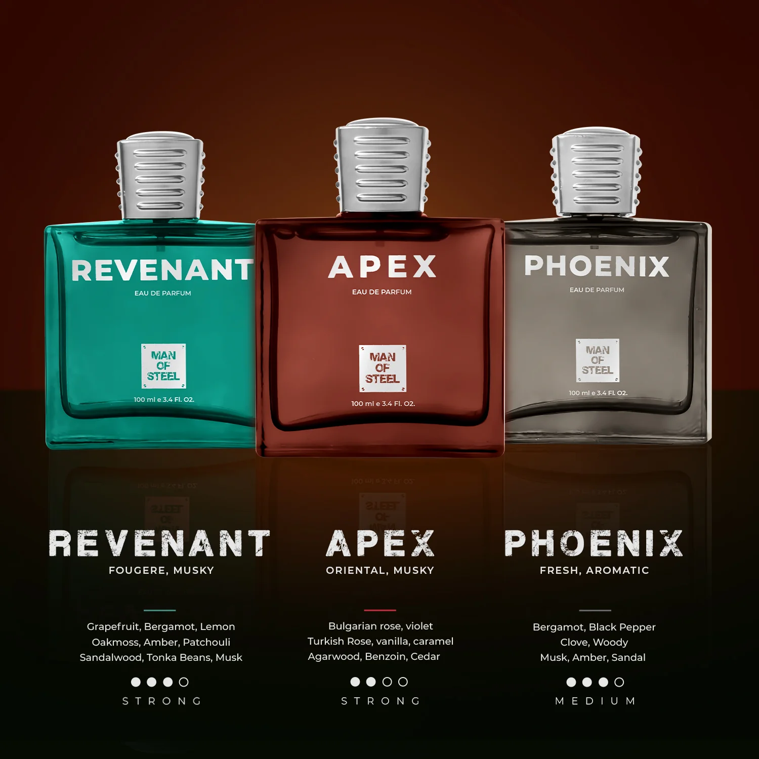 Apex Perfume 100ml - Man of Steel - Image 5