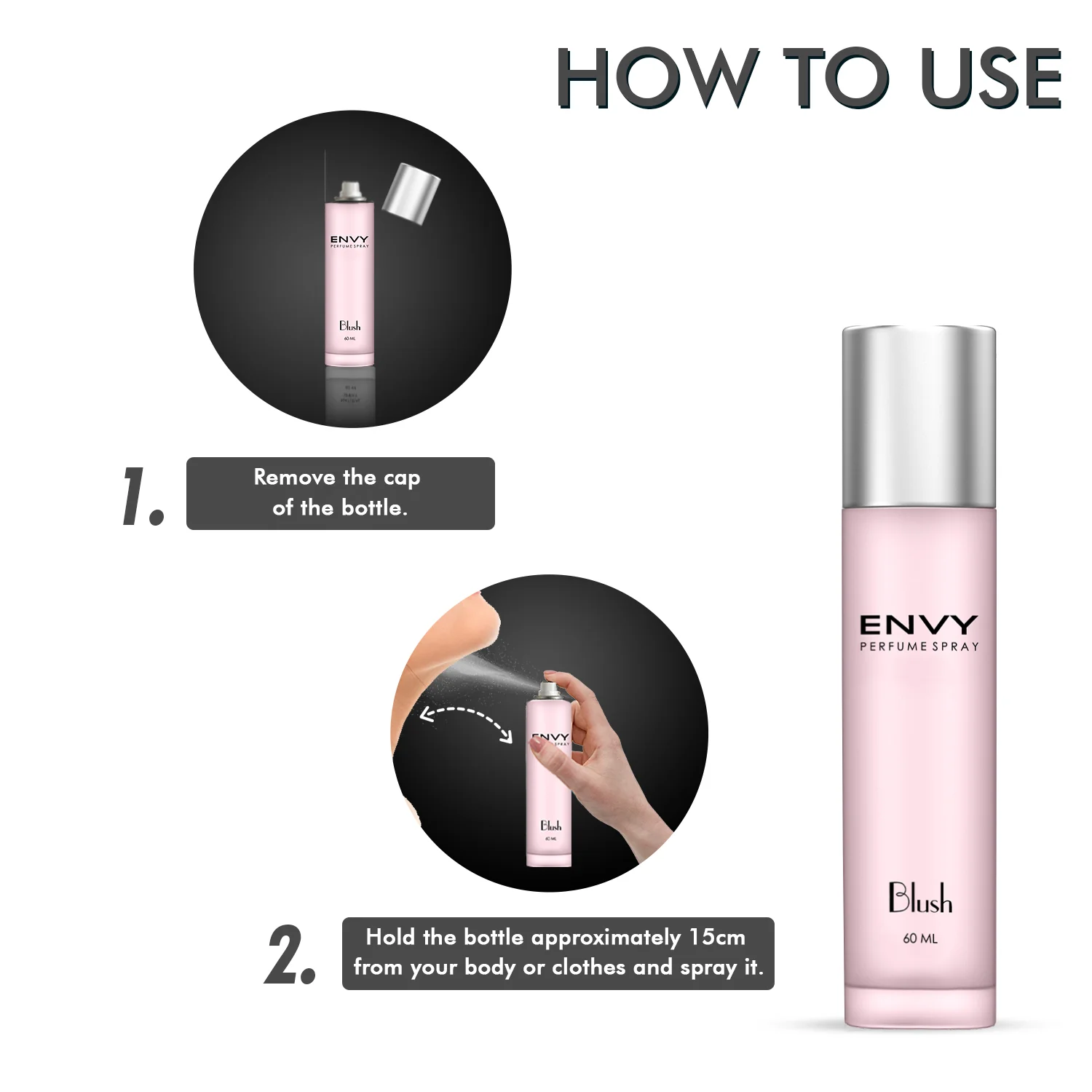 ENVY Blush Perfume for Women - 60ml - Image 5