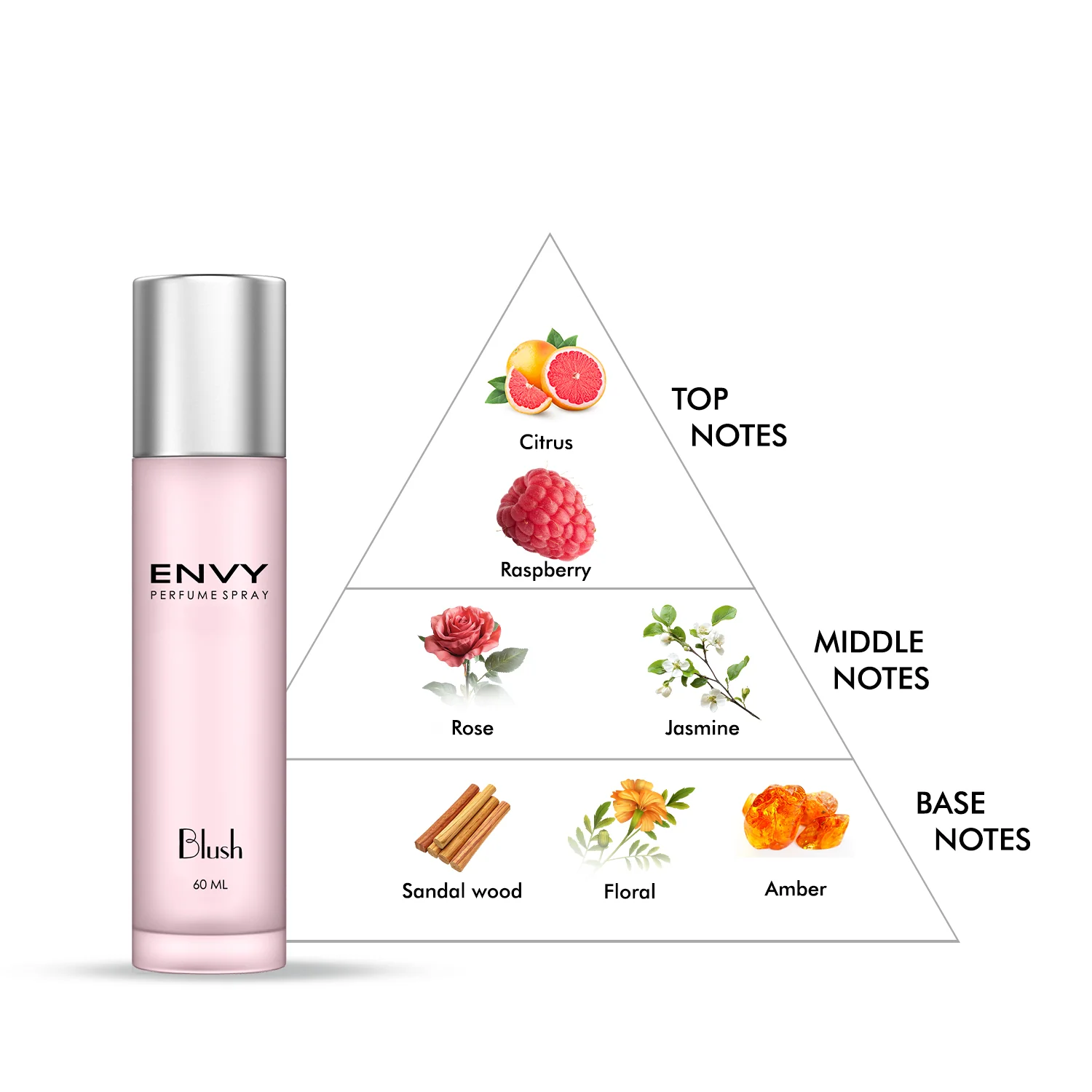 ENVY Blush Perfume for Women - 60ml - Image 6