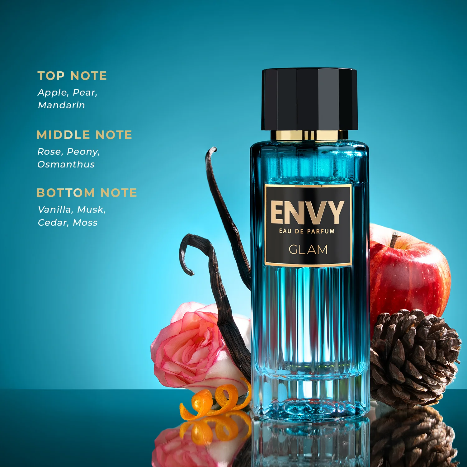 ENVY Glam Perfume For Women - 100ml - Image 4