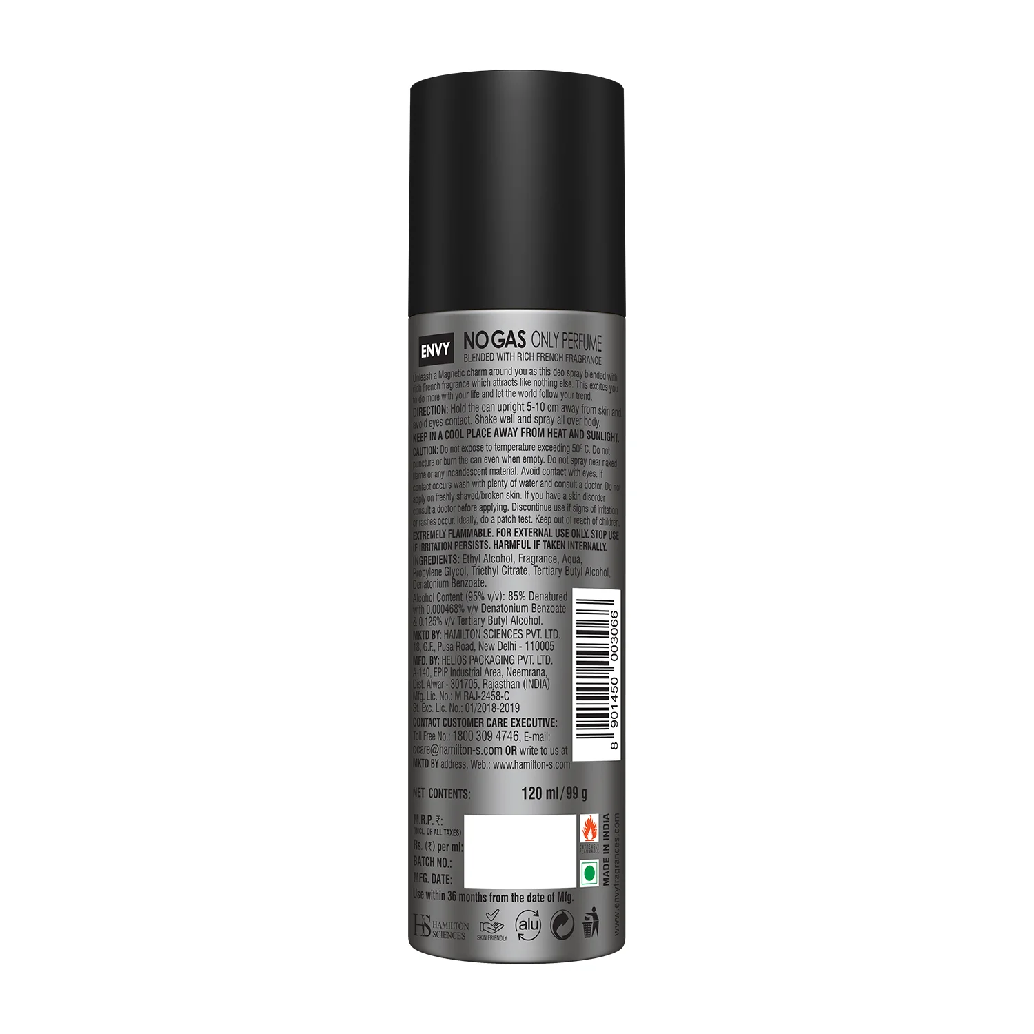 ENVY Magnetic Deodorant For Men - 120ml - Image 7