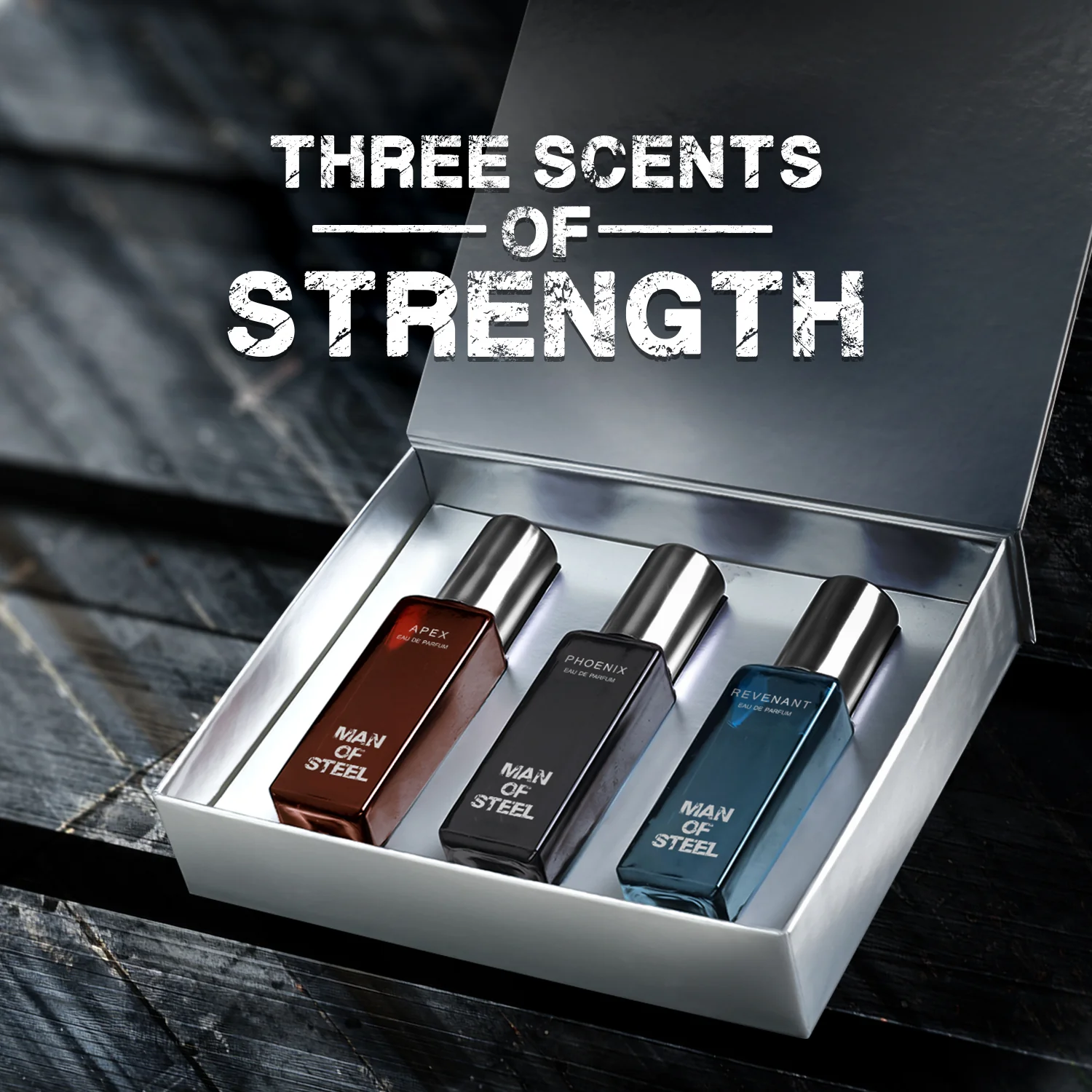 Man of Steel Exclusive Gift Set 3x20ml - Image 5