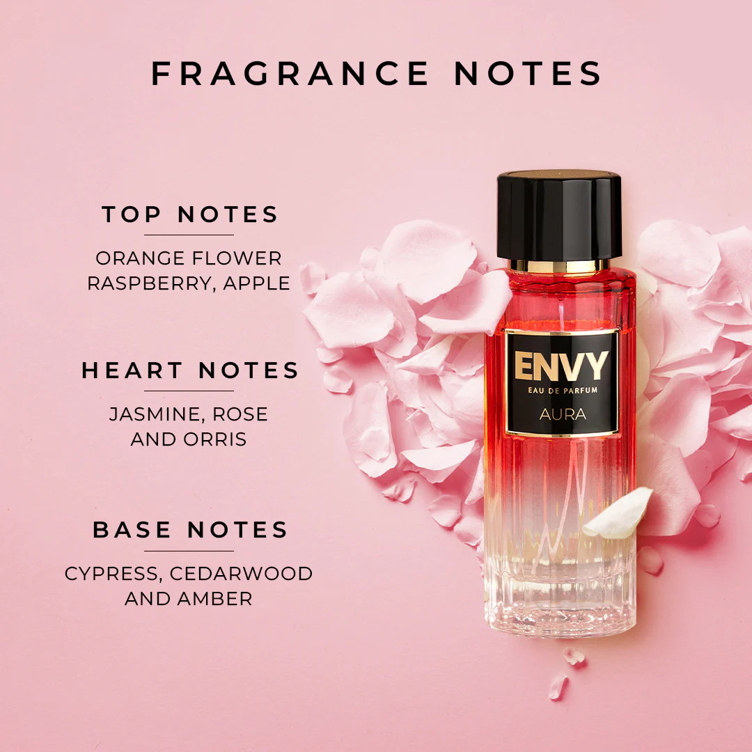 ENVY Aura Perfume For Women - 100ml - SALE - Image 5