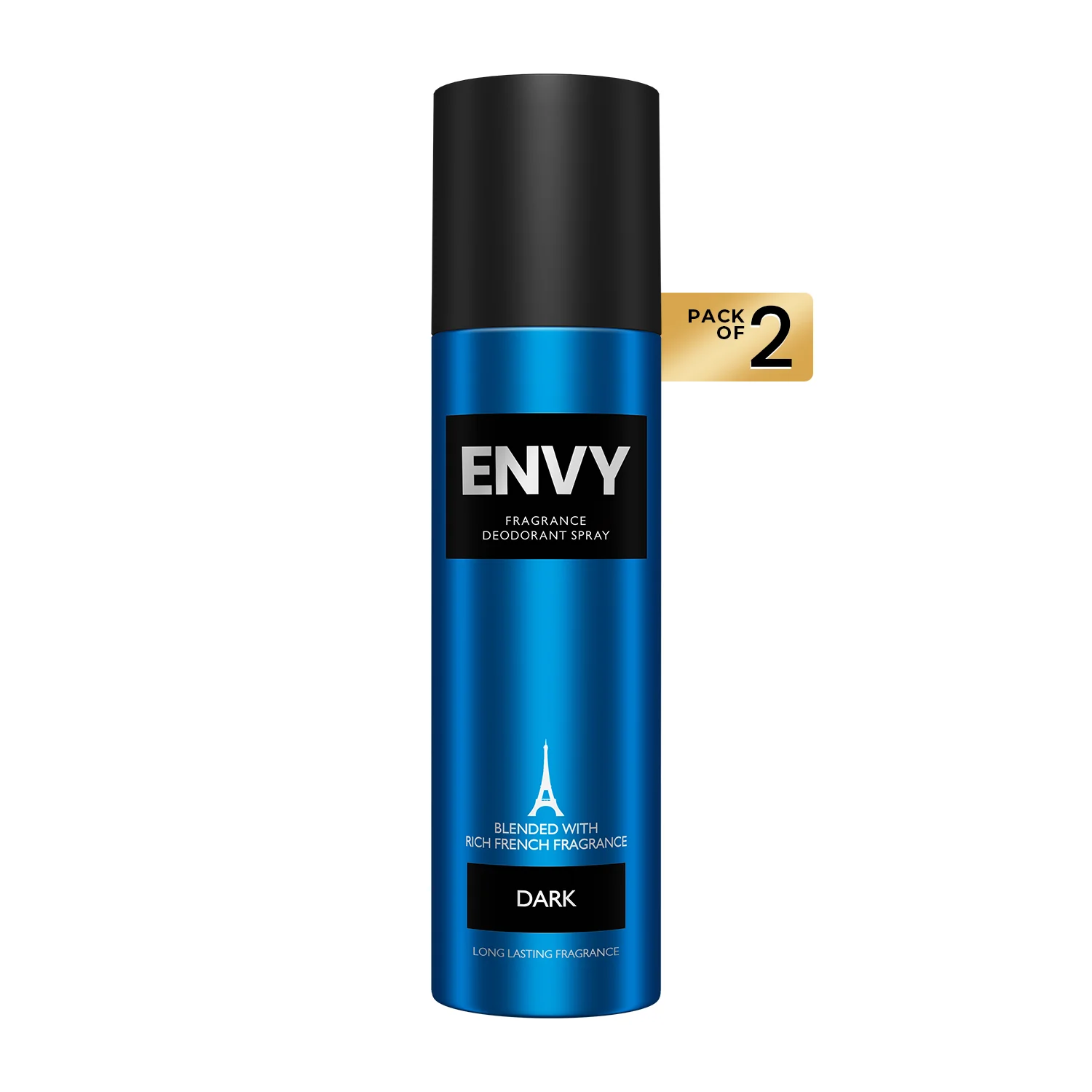 ENVY Pack of 2 Dark Deos For Men - 140ml Each