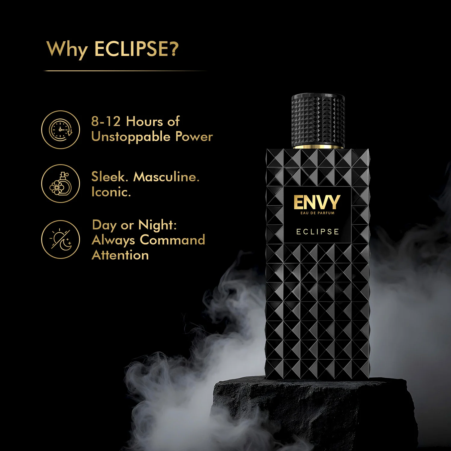 ENVY ECLIPSE Perfume For Men - 100ml - SALE - Image 4