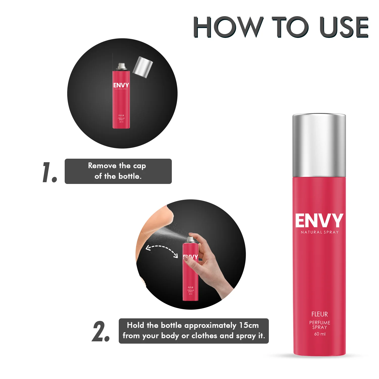 ENVY Fleur Perfume for Women - 60ml - Image 5