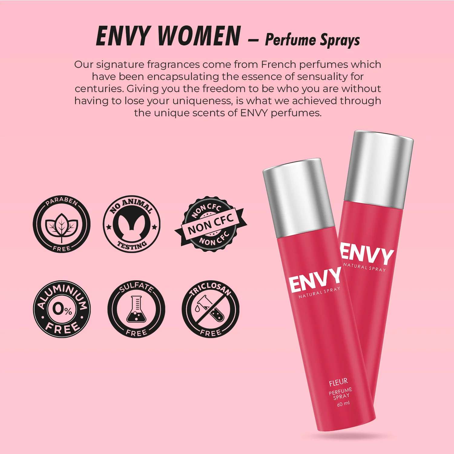 ENVY Fleur Perfume for Women - 60ml - Image 7