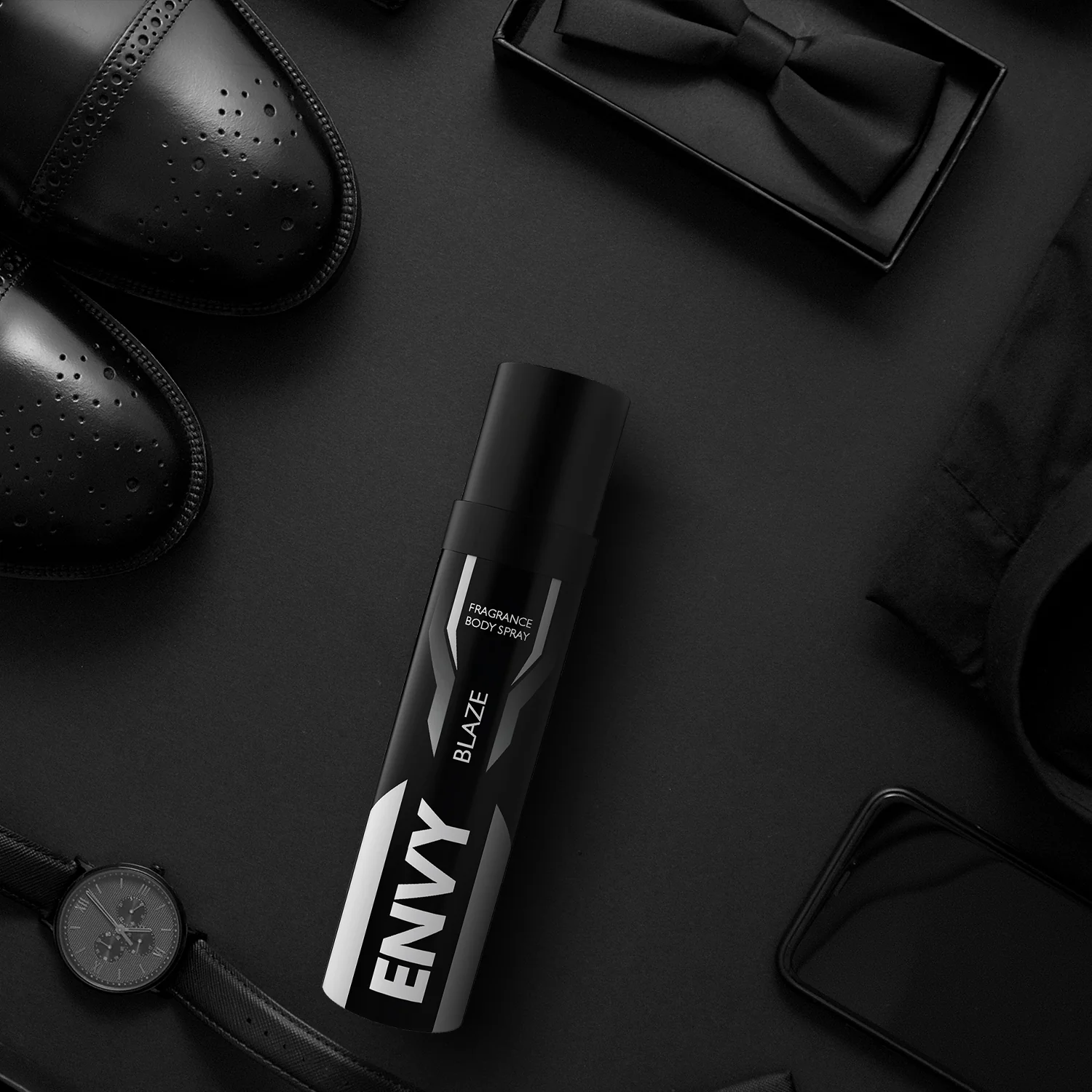 ENVY Pack of 3 Blaze Nano Deodorant For Men - 30ml Each - Image 2