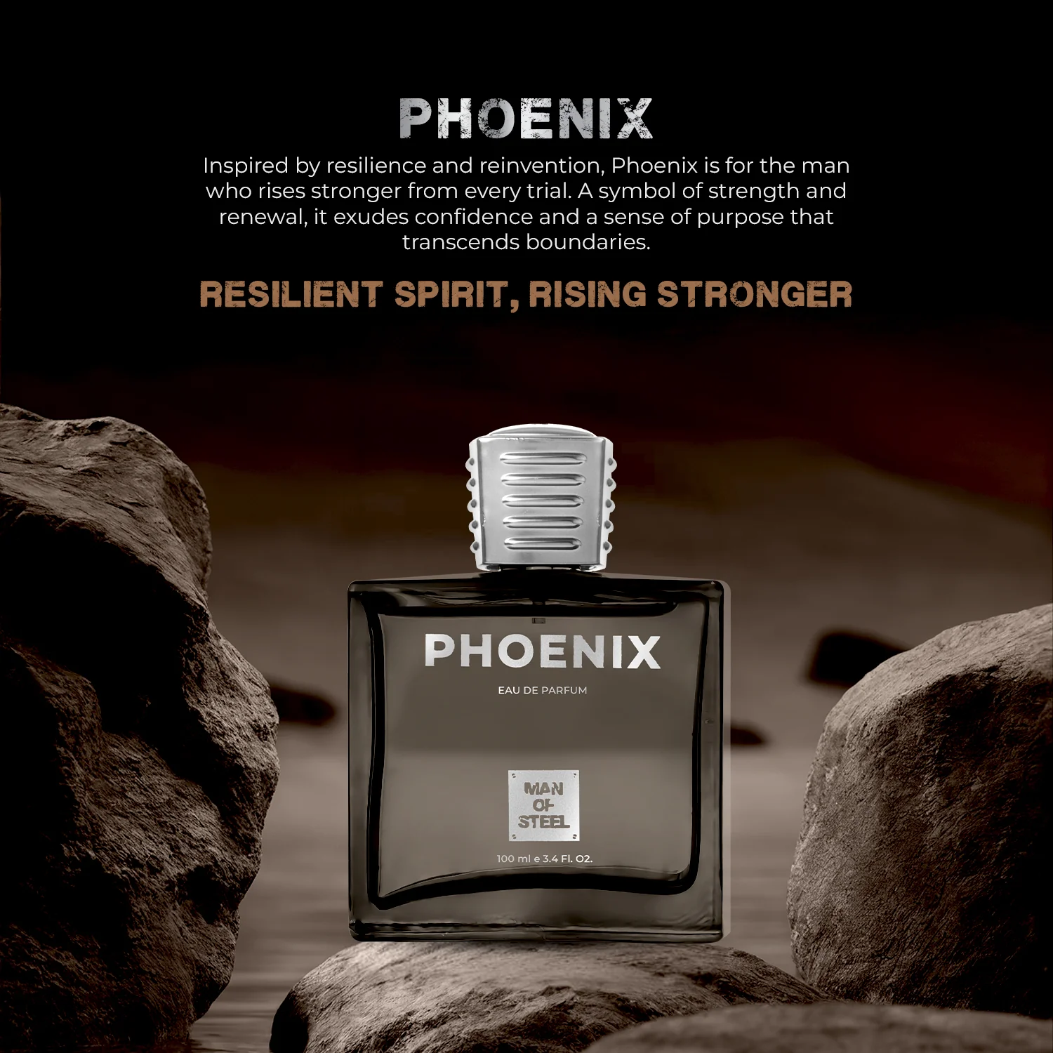 Phoenix Perfume 100ml - Man of Steel - Image 4