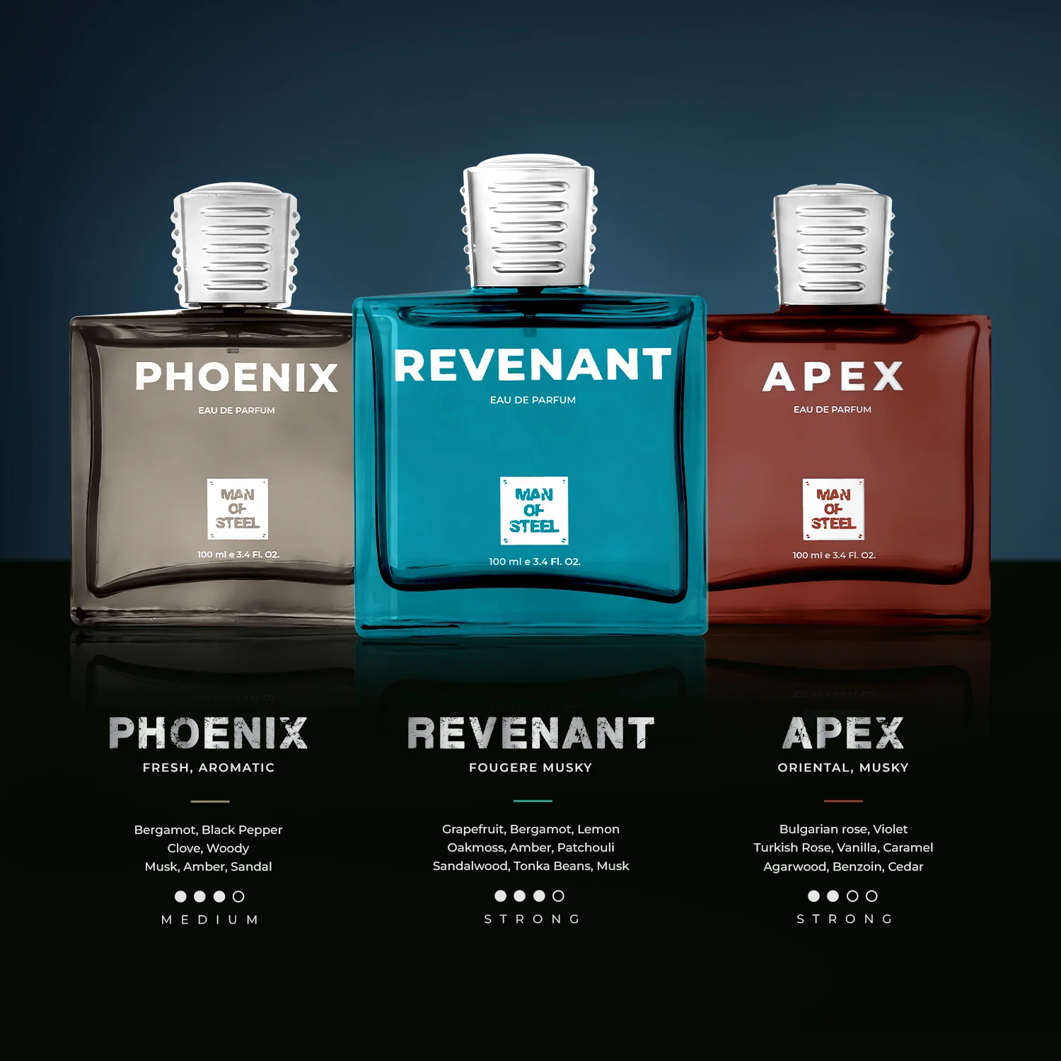 Revenant Perfume 100ml - Man of Steel - Image 5